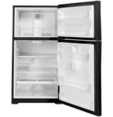 GE® ENERGY STAR® 21.9 Cu. Ft. Top-Freezer Refrigerator GTE22JTNRBB