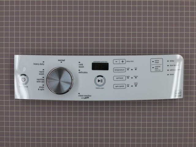 Control Panel W/Knob W10491031