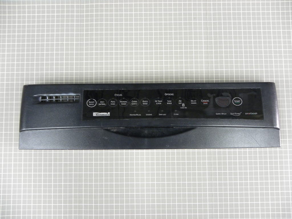 Kenmore Dishwasher Controls Panel (Black) 8528920 – Appliance Depot