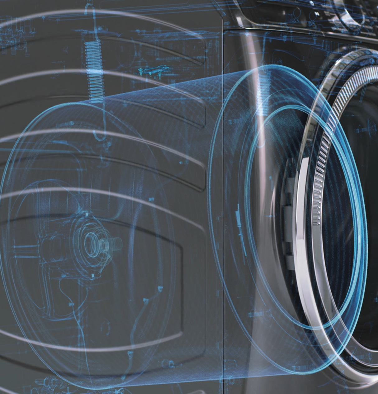 GE® ENERGY STAR® 4.6 cu. ft. Capacity Smart Front Load Washer with UltraFresh Vent System with OdorBlock™ GFW350SPYDS
