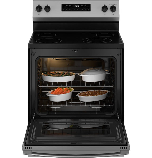 GE® 30" Free-Standing Electric Range GRF400PVSS