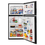 Amana 30-inch Wide Top-Freezer Refrigerator with Glass Shelves - 18 cu. ft. ART318FFDB