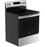 GE® 30" Free-Standing Electric Range GRF500PVSS