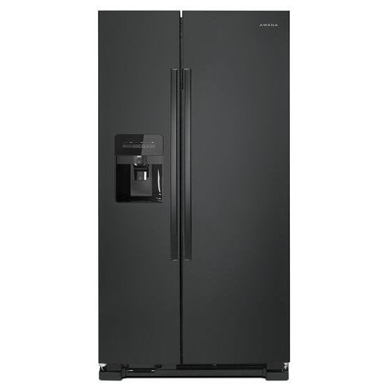 Amana 33-inch Side-by-Side Refrigerator with Dual Pad External Ice and Water Dispenser ASI2175GRB