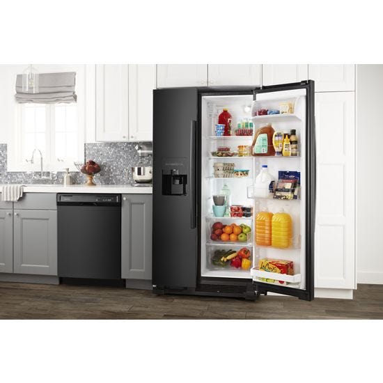 Amana 33-inch Side-by-Side Refrigerator with Dual Pad External Ice and Water Dispenser ASI2175GRB