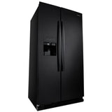 Amana 35.5-inch Side-by-Side Refrigerator with Dual Pad External Ice and Water Dispenser ASI2575GRB