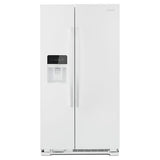 Amana 35.5-inch Side-by-Side Refrigerator with Dual Pad External Ice and Water Dispenser ASI2575GRW