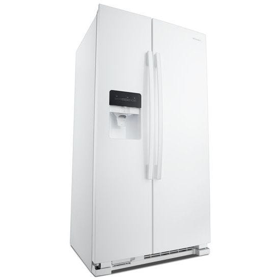 Amana 35.5-inch Side-by-Side Refrigerator with Dual Pad External Ice and Water Dispenser ASI2575GRW