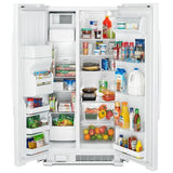 Amana 35.5-inch Side-by-Side Refrigerator with Dual Pad External Ice and Water Dispenser ASI2575GRW