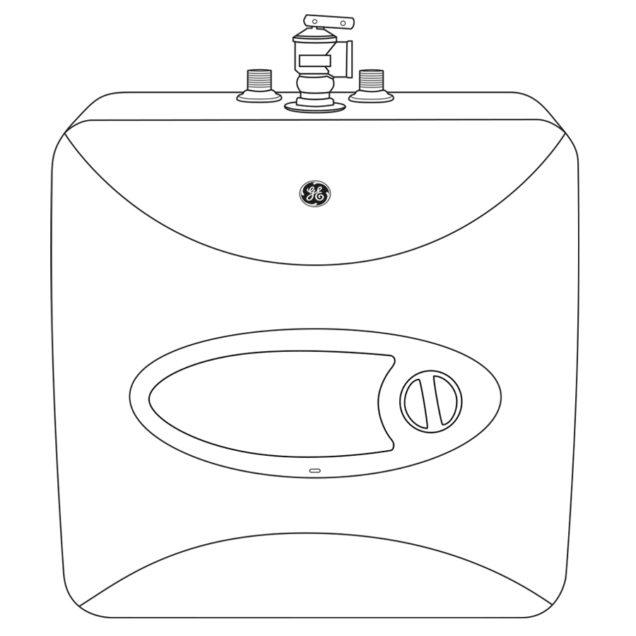 GE® 6 Gallon Electric Point of Use Water Heater GE06P08BAR