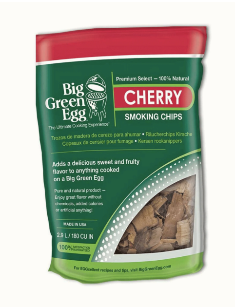 Big Green Egg Dried Cherry Smoking Chips (180ci/2.9L) BGE-113979