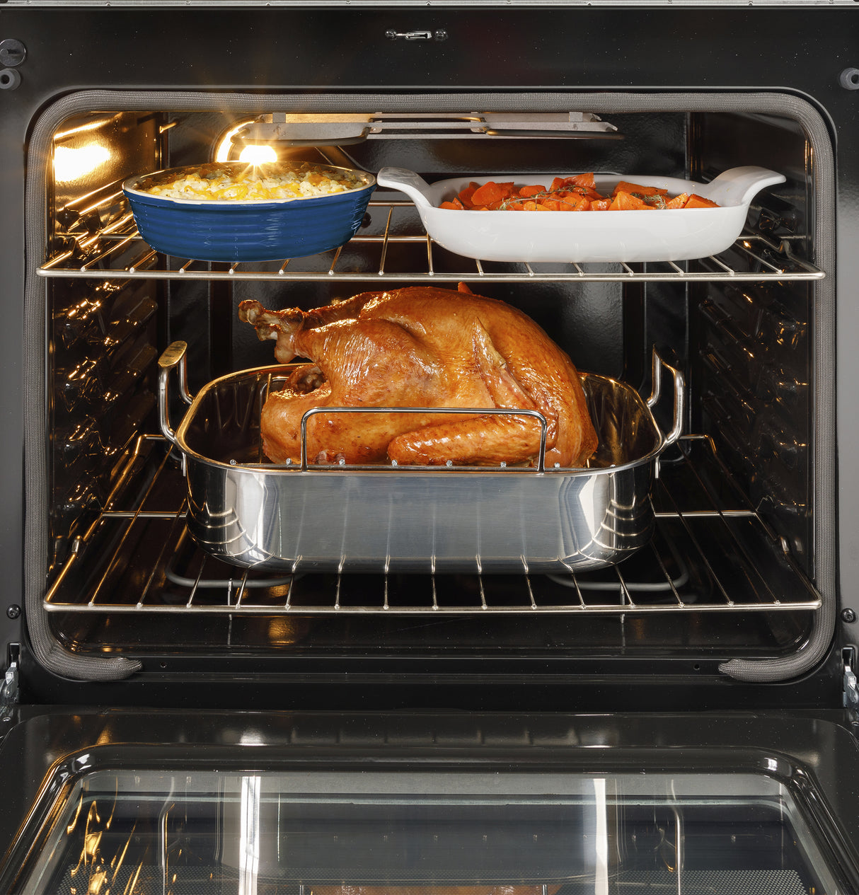 GE® ENERGY STAR® 30" Free-Standing Electric Range with Crisp Mode GRF500SVSS