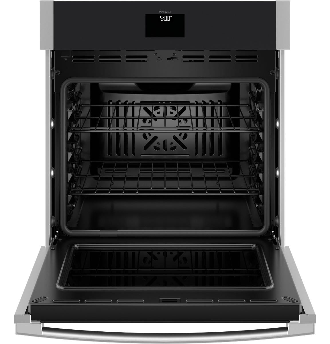 GE 27" Smart Built-In Convection Single Wall Oven with No Preheat Air Fry JKS5000SVSS
