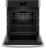 GE 27" Smart Built-In Convection Single Wall Oven with No Preheat Air Fry JKS5000SVSS