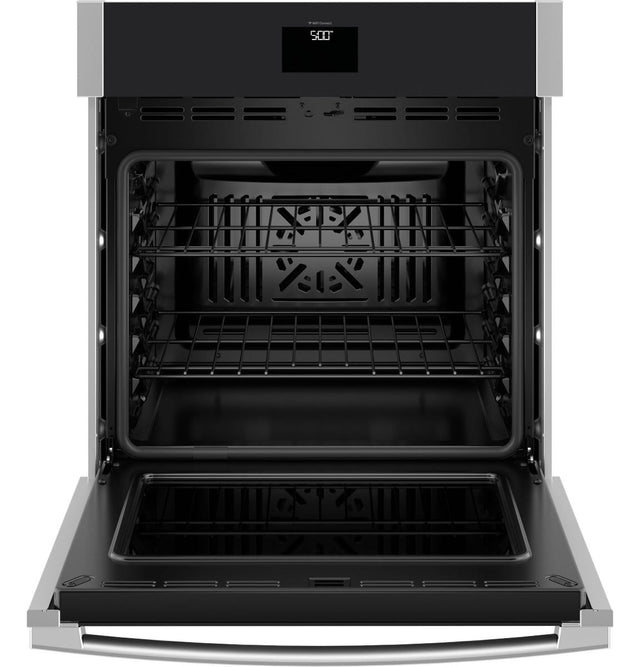 GE 27" Smart Built-In Convection Single Wall Oven with No Preheat Air Fry JKS5000SVSS