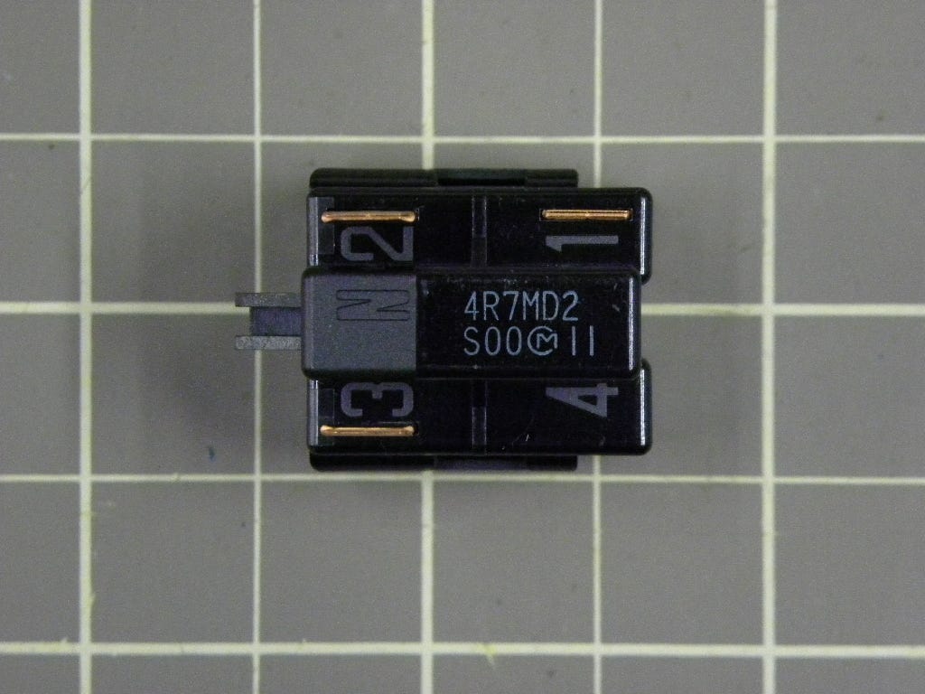 Start Relay PTCR (Compressor Relay) WR07X10051