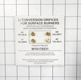 LP Spud Orifice Burner Kit WPW10170531