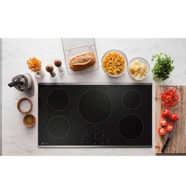 GE Profile 36" Built-In Touch Control Induction Cooktop PHP9036STSS-Stainless Steel