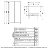 GE ENERGY STAR® 25.3 Cu. Ft. Side-By-Side Refrigerator GSE25GYPFS