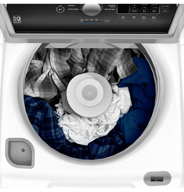 GE 4.5 cu. ft. Capacity Washer with Water Level Control GTW585BSVWS