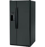 GE® ENERGY STAR® 27.9 Cu. Ft. Side-By-Side Refrigerator with Extra Tall Dispenser and In-Door Icemaker GSS23GGPBB
