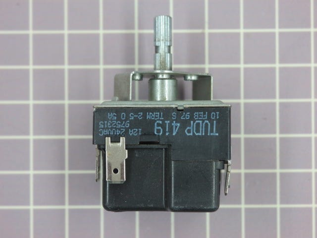 Kitchen Aid Range Dual Burner Surface Element Switch 9752315