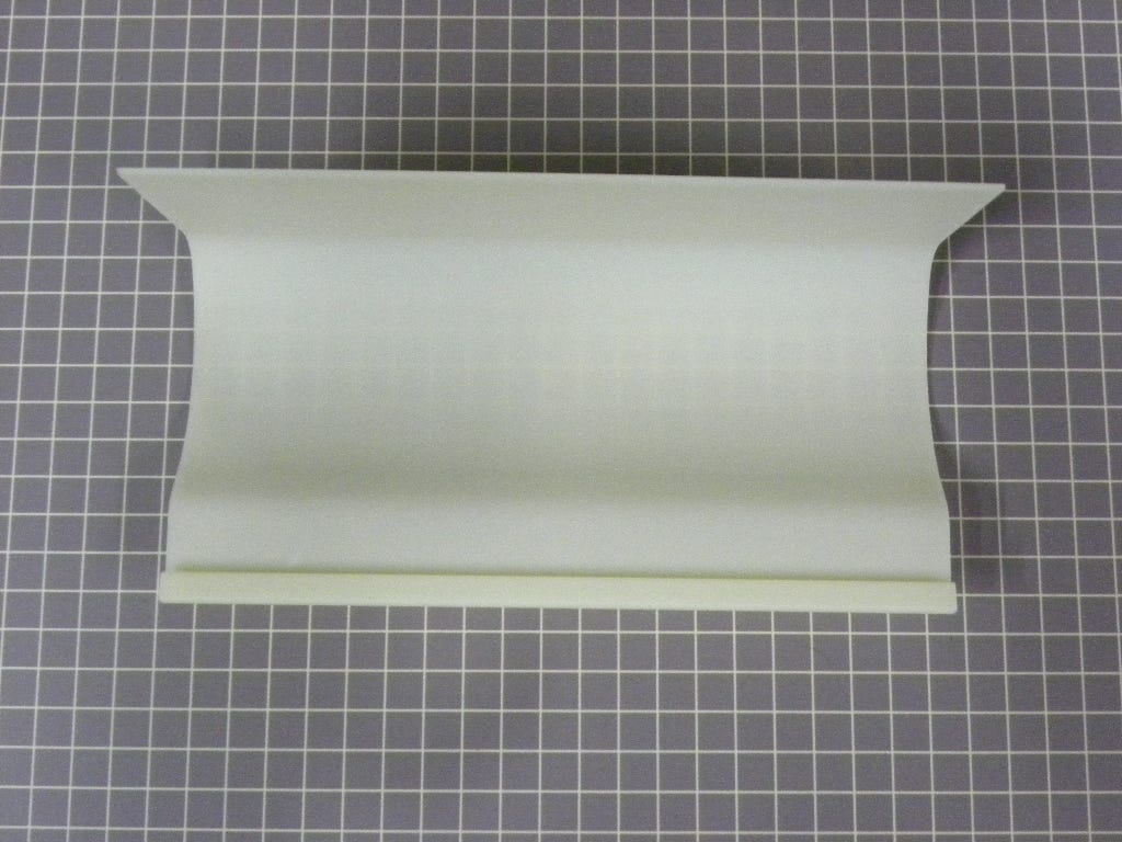 GE Refrigerator Light Shield WR17X10765
