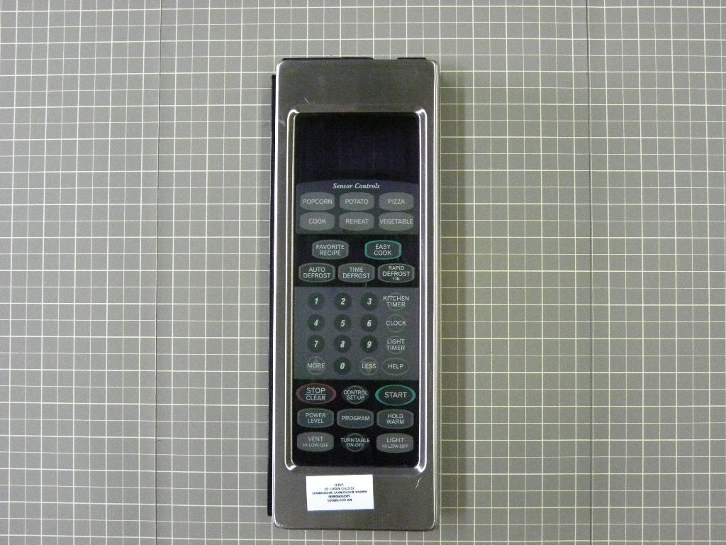 Whirlpool Microwave Panel (Stainless) R0130652