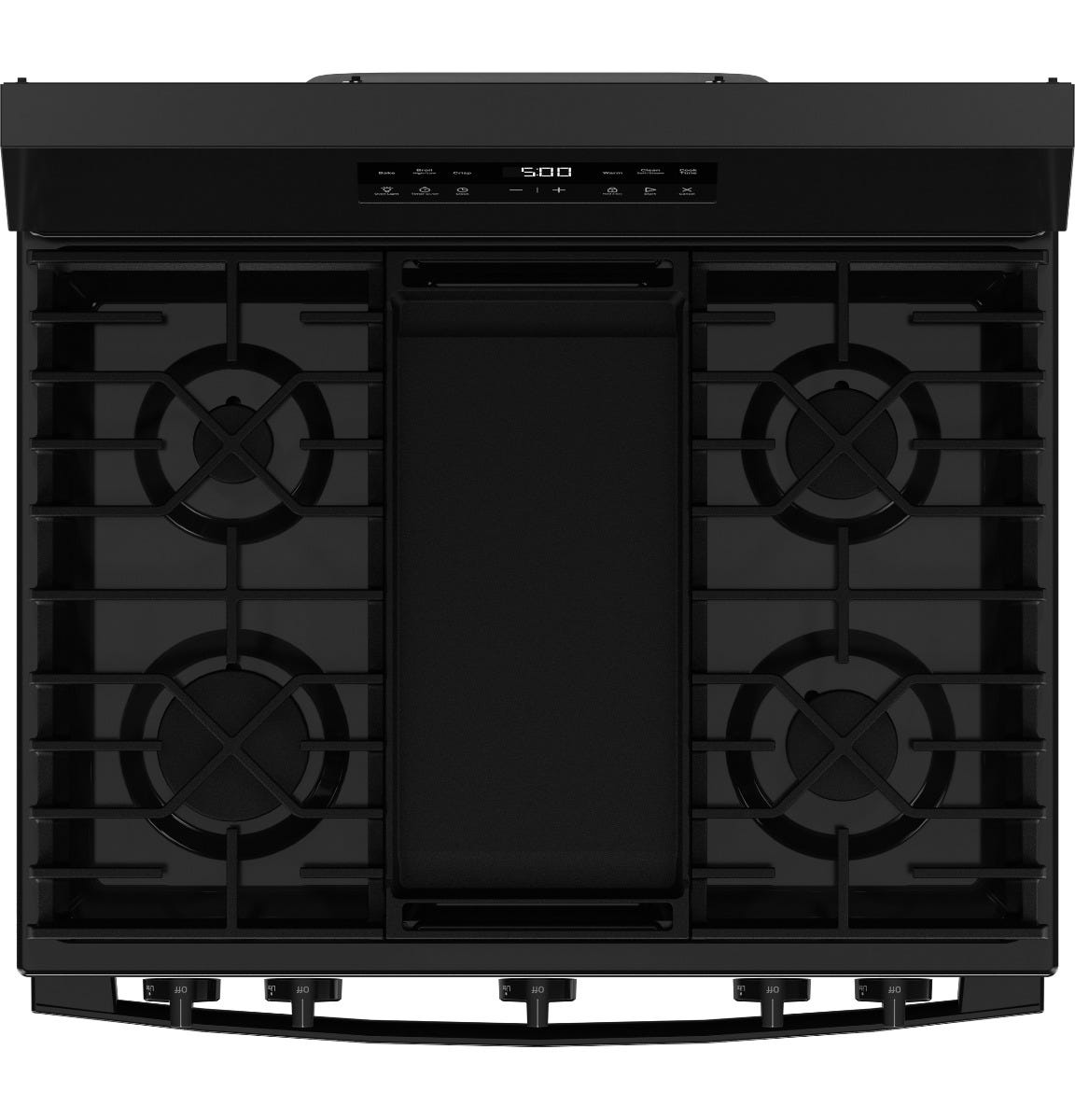 GE® 30" Free-Standing Gas Range GGF500PVBB