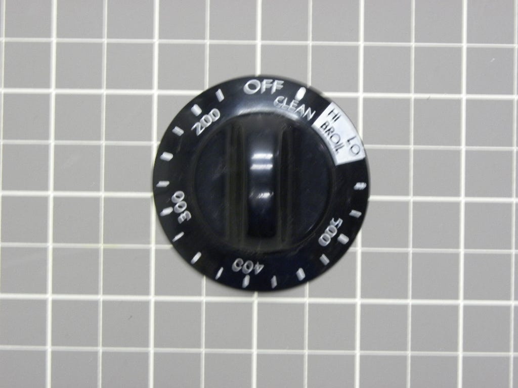 Thermostat Knob (Black) 316101400