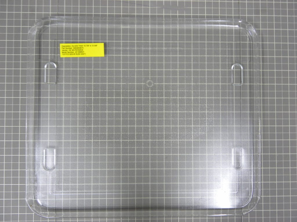 GE Microwave Glass Tray (15 7/8" x 13 5/8") WB49X0675