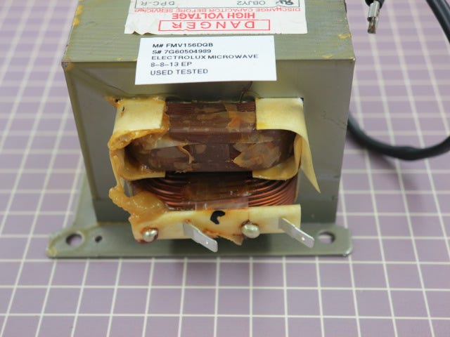 Electrolux Microwave Transformer 5304453726