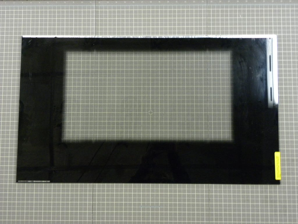 Electrolux Range Door Glass (Black) 316240000