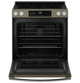 GE® 30" Slide-In Electric Convection Range with No Preheat Air Fry GRS600AVES