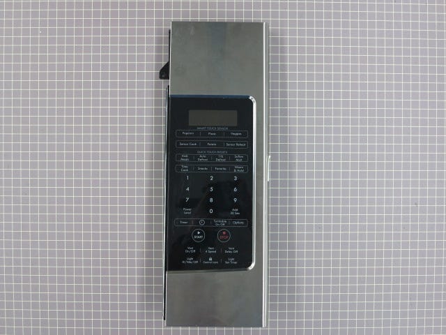 Kenmore Microwave Control Panel, Stainless Steel DE94-02368C