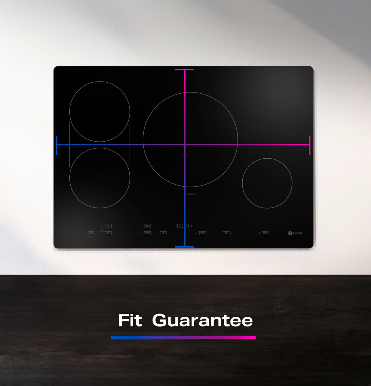 GE Profile™ ENERGY STAR® 30" Built-In Touch Control Induction Cooktop PHP6030DWBB