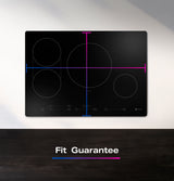 GE Profile™ ENERGY STAR® 30" Built-In Touch Control Induction Cooktop PHP6030DWBB