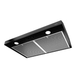 Glacier 30-Inch 300 Max Blower CFM 5 Sones Black Range Hood BCSD130BL