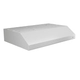 Glacier 30-Inch 300 Max Blower CFM 5 Sones White Range Hood BCSD130WW