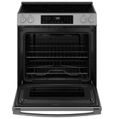 GE® 30" Slide-In Electric Range GRS500PVSS