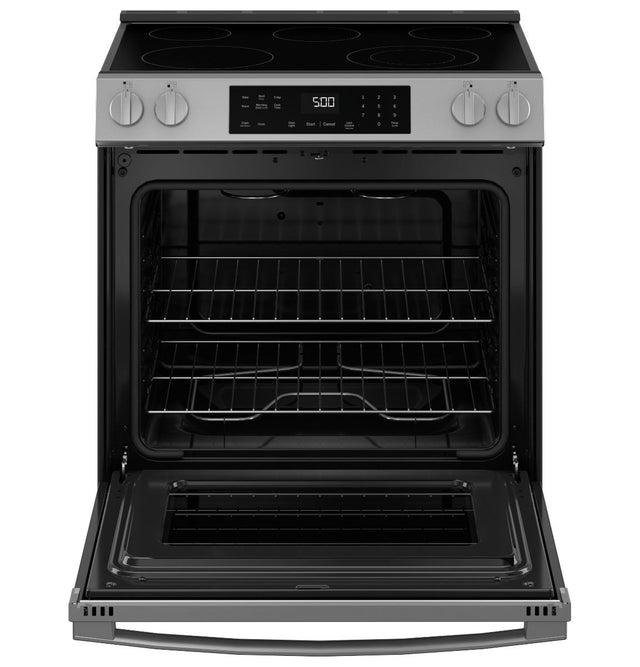 GE® 30" Slide-In Electric Range GRS500PVSS