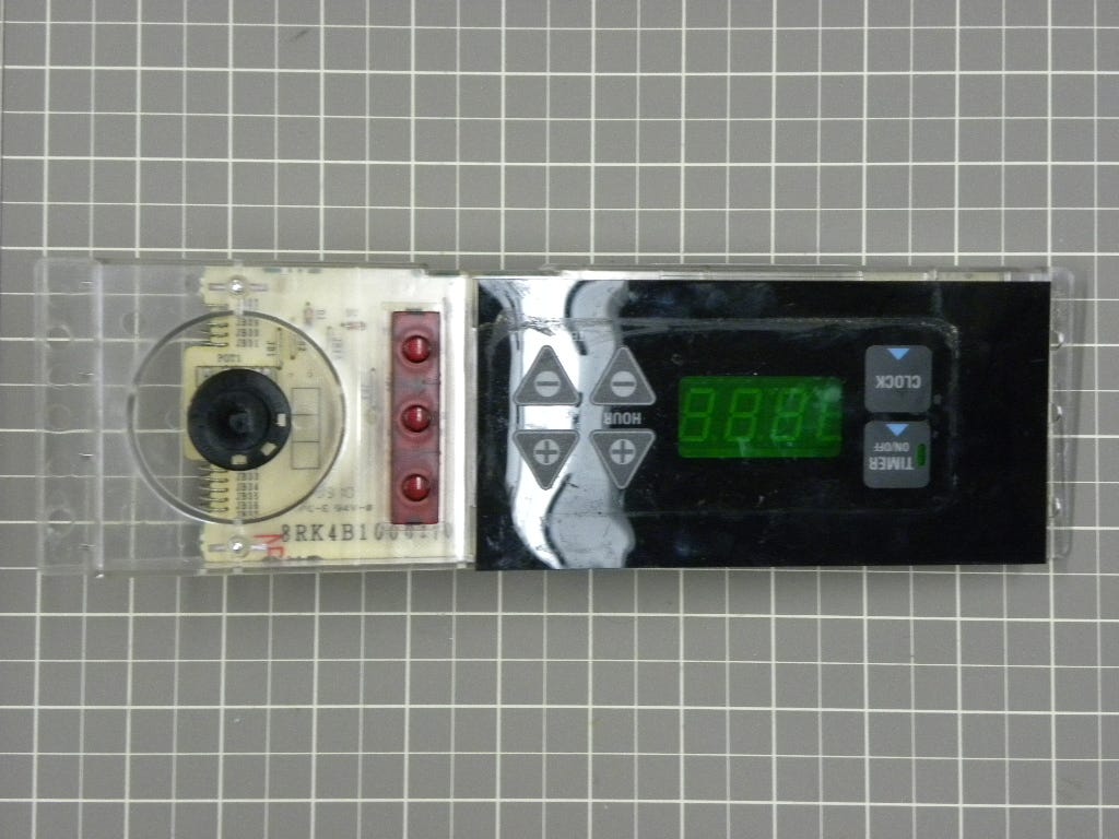 GE Range Oven Control (Black) WB27X5580