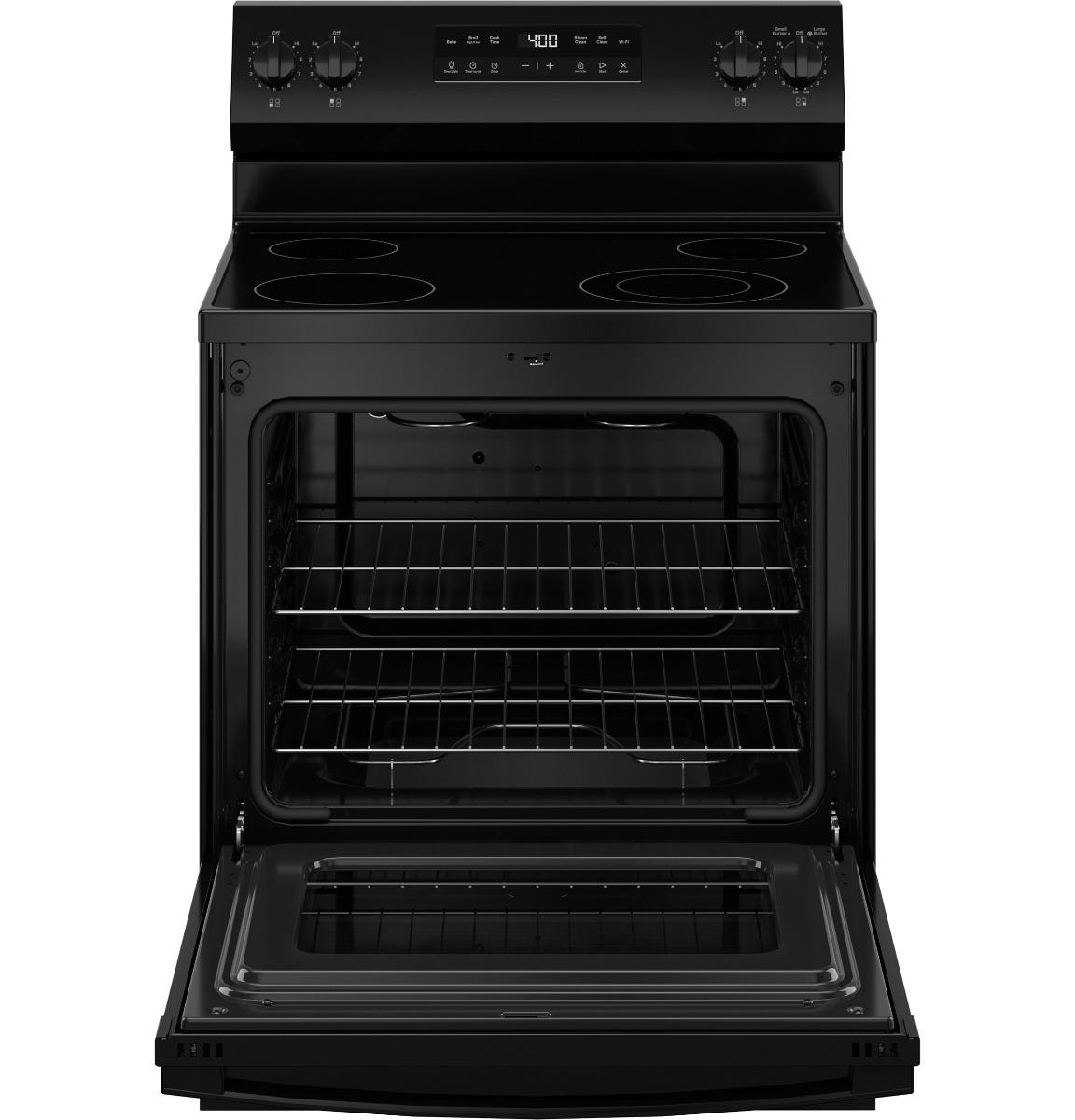 GE® 30" Free-Standing Electric Range GRF400PVBB