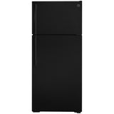 GE ENERGY STAR 16.6 Cu. Ft. Top-Freezer Refrigerator GTE17GTNRBB