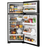 GE ENERGY STAR 16.6 Cu. Ft. Top-Freezer Refrigerator GTE17GTNRBB