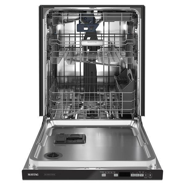 Maytag Top control dishwasher with Third Level Rack and Dual Power filtration MDB8959SKB