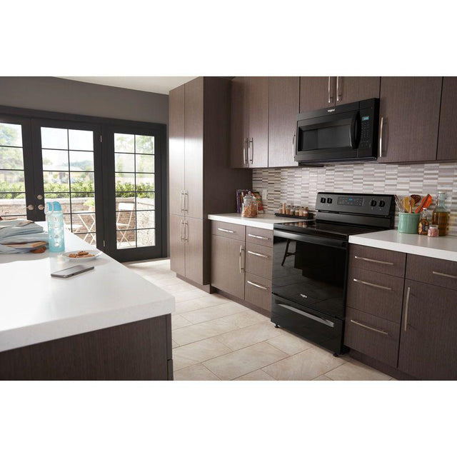 Whirlpool 1.7 cu. ft. Microwave Hood Combination with Electronic Touch Controls WMH31017HB