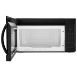 Whirlpool 1.7 cu. ft. Microwave Hood Combination with Electronic Touch Controls WMH31017HB