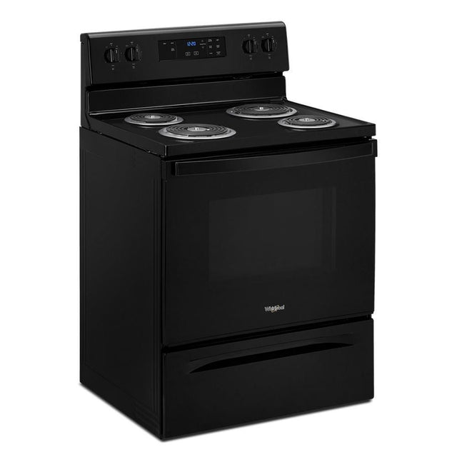 Whirlpool 4.8 cu. ft. electric range with Keep Warm setting WFC150M0JB