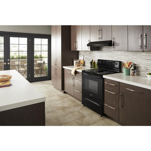 Whirlpool 4.8 cu. ft. electric range with Keep Warm setting WFC315S0JB